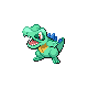 Totodile Shiny sprite from Diamond & Pearl