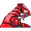 Groudon Back sprite from Emerald