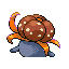 Gloom Back sprite from FireRed & LeafGreen