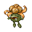 Gloom Shiny sprite from FireRed & LeafGreen