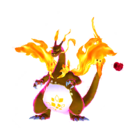 Charizard sprite from GO