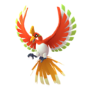 Ho-oh sprite from GO