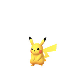 Pikachu Pokémon GO sprite