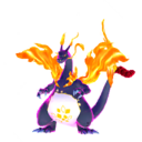 Charizard Shiny sprite from GO