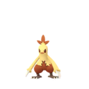 Combusken Shiny sprite from GO