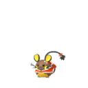 Dedenne Shiny sprite from GO