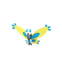 Mothim Shiny sprite from GO