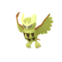 Noctowl Shiny sprite from GO