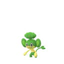 Pansage Shiny sprite from GO