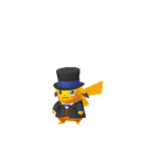 Pikachu Shiny sprite from GO