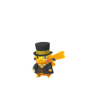 Pikachu Shiny sprite from GO