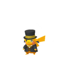 Pikachu Shiny sprite from GO