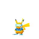 Pikachu Shiny sprite from GO