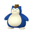 Snorlax Shiny sprite from GO