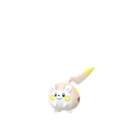 Togedemaru Shiny sprite from GO