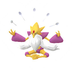 Mega Alakazam Pokémon GO shiny sprite
