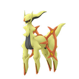 Arceus (Fighting) Pokémon GO shiny sprite
