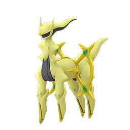 Arceus (Normal) Pokémon GO shiny sprite