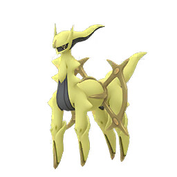 Arceus (Rock) Pokémon GO shiny sprite