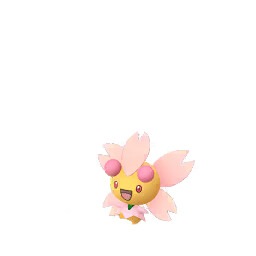 Cherrim (Sunshine Form) Pokémon GO shiny sprite