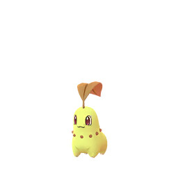Chikorita Pokémon GO shiny sprite