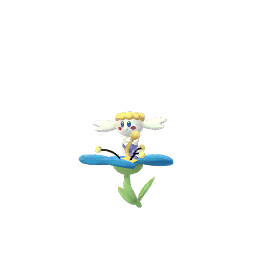 Flabébé (Blue Flower) Pokémon GO shiny sprite