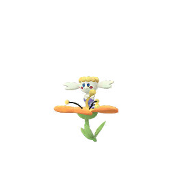 Flabébé (Orange Flower) Pokémon GO shiny sprite