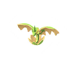 Flapple Pokémon GO shiny sprite