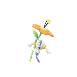 Floette (Orange Flower) Pokémon GO shiny sprite