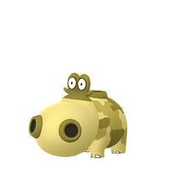 Hippopotas Pokémon GO shiny sprite
