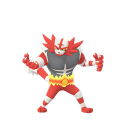 Incineroar Pokémon GO shiny sprite