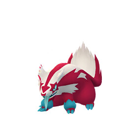 Galarian Linoone Pokémon GO shiny sprite