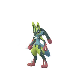 Mega Lucario Pokémon GO shiny sprite