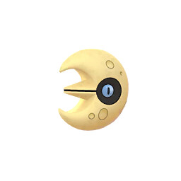 Lunatone Pokémon GO shiny sprite