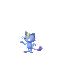 Alolan Meowth Pokémon GO shiny sprite
