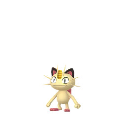 Meowth Pokémon GO shiny sprite