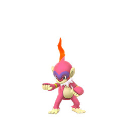 Monferno Pokémon GO shiny sprite