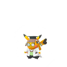 Pikachu (PhD) Pokémon GO shiny sprite