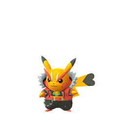 Pikachu (Rock Star) Pokémon GO shiny sprite