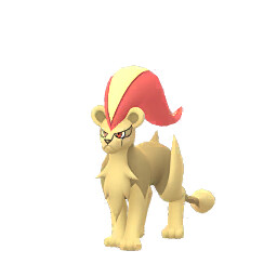 Pyroar (Female) Pokémon GO shiny sprite