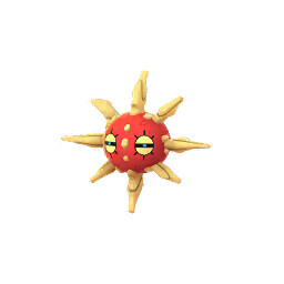 Solrock Pokémon GO shiny sprite