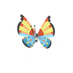 Vivillon (Ocean Pattern) Pokémon GO shiny sprite