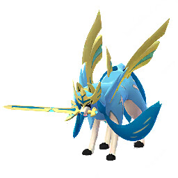 Zacian (Crowned Sword) Pokémon GO shiny sprite