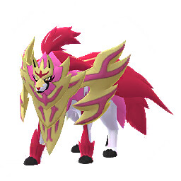 Zamazenta (Crowned Shield) Pokémon GO shiny sprite