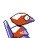 Porygon Back sprite from Gold