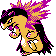 Typhlosion Shiny sprite from Gold