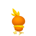 Torchic Back sprite from Home