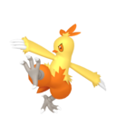 Combusken sprite from Home