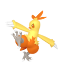 Combusken sprite from Home