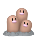 Dugtrio sprite from Home